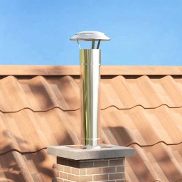 Extensie pentru semineu Argintiu 25 x 25 x 82 cm GartenMobel Dekor