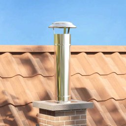 Extensie pentru semineu Argintiu 25 x 25 x 82 cm GartenMobel Dekor