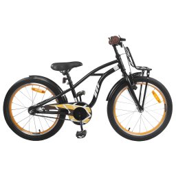 Bicicleta pentru Copii 18 Inci pentru 5-7 ani Negru GartenMobel Dekor