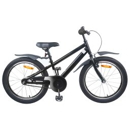 Bicicleta pentru Copii 18 Inci pentru 5-7 ani Negru GartenMobel Dekor