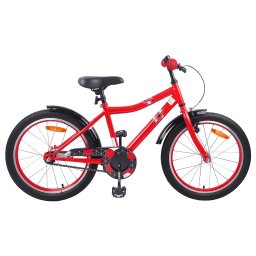 Bicicleta pentru Copii 18 Inci pentru 5-7 ani Rosu GartenMobel Dekor