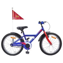 Bicicleta pentru Copii 18 Inci pentru 5-7 ani Albastru închis GartenMobel Dekor