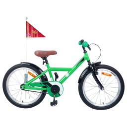 Bicicleta pentru Copii 18 Inci pentru 5-7 ani Verde GartenMobel Dekor