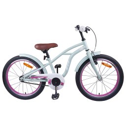 Bicicleta pentru Copii 20 Inci pentru 6-11 ani Verde deschis GartenMobel Dekor