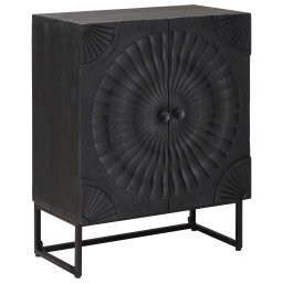 Bufet Negru 55 x 30 x 70 cm GartenMobel Dekor