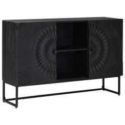 Bufet Negru 105 x 30 x 68 cm GartenMobel Dekor