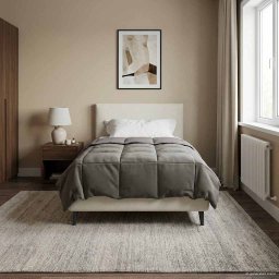 Pilota de vara Patos Gri deschis 155 x 200 cm Microfibra GartenMobel Dekor