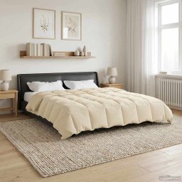 Duvet complet pe tot parcursul anului Patos Crem 200 x 240 cm GartenMobel Dekor