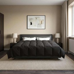 Duvet de iarna Patos Antracit 240 x 260 cm Microfibra GartenMobel Dekor