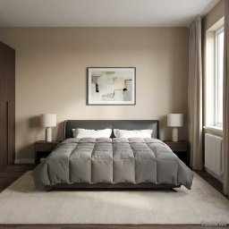 Duvet de iarna Patos Gri deschis 200 x 220 cm Microfibra GartenMobel Dekor