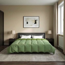 Duvet de iarna Patos Verde 240 x 260 cm Microfibra GartenMobel Dekor