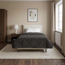 Duvet complet pe tot parcursul anului Antracit 135 x 200 cm GartenMobel Dekor
