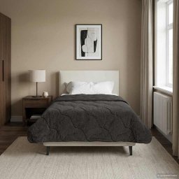 Duvet complet pe tot parcursul anului Antracit 140 x 220 cm GartenMobel Dekor
