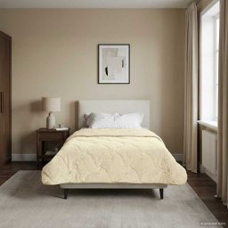 Duvet complet pe tot parcursul anului Patos Crem 135 x 200 cm GartenMobel Dekor
