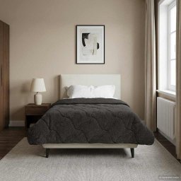 Duvet de iarna Patos Antracit 140 x 220 cm GartenMobel Dekor