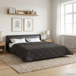 Duvet de iarna Patos Antracit 200 x 200 cm GartenMobel Dekor