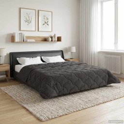 Duvet de iarna Patos Antracit 220 x 260 cm GartenMobel Dekor