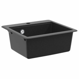 Chiuveta Negru 470 x 440 mm Granit GartenMobel Dekor
