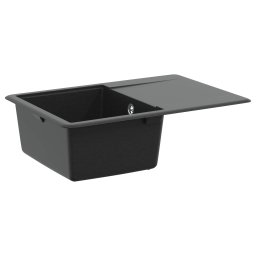 Chiuveta Negru 670 x 460 mm Granit GartenMobel Dekor