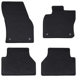 Covor pentru masina 4 pcs Negru suitable for VW CADDY 2020- GartenMobel Dekor