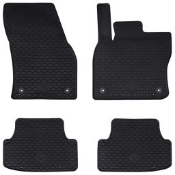Covor pentru masina 4 pcs Negru suitable for Seat ATECA 2016- GartenMobel Dekor