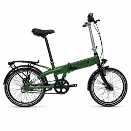 Bicicleta pliabila Prophete 1294B, 20 inch, verde, 3 viteze