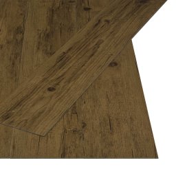 Placa de Podea Auto-adeziva 32 pcs Maro Natural 4,46 m² PVC GartenMobel Dekor