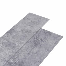 Placa de Podea Auto-adeziva 32 pcs Gri Ciment 4,46 m² PVC GartenMobel Dekor