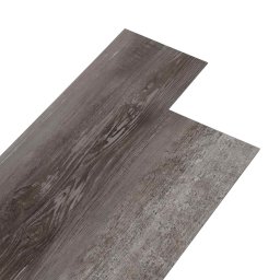 Placa de Podea Auto-adeziva 32 pcs Lemn Rayé 4,46 m² PVC GartenMobel Dekor