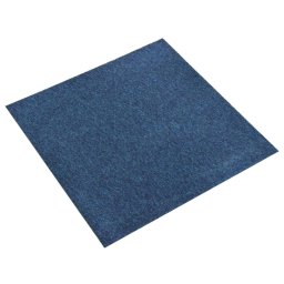 Covor 20 pcs Albastru închis 50 x 50 cm 100% polipropilena GartenMobel Dekor