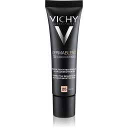 Vichy Dermablend 3D Correction Corecție pentru netezirea machiajului SPF 25 culoare 25 Nude 30 ml