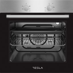 Cuptor electric incorporabil Tesla BO300SX, 2300 W, 56 L, 5 programe, Ventilator, Clasa A, Inox/Negru