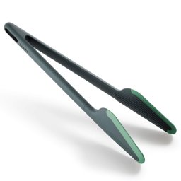 Cleste de bucatarie Lekue 1010179, 28,2 cm, Rezistent la zgarieturi, 4/220 °C, Margine flexibila, Verde