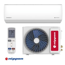 Aparat de aer conditionat cu invertor Nippon KFR 24DC SILVER ION 3, 24.000 BTU, 44 m², A++ / A+, R-32, Alb
