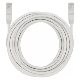 PATCH CORD UTP SPACER Cat6, cupru-aluminiu, 5 m, alb, AWG26, "SPPC-UTP-CAT6-5M" (timbru verde 0.18 lei)