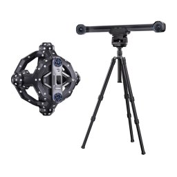 Scaner optic 3D, 11 m³, Infraroșu, Negru