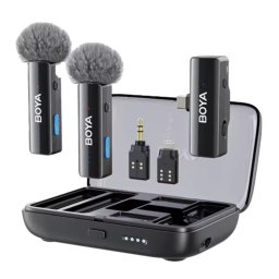 BOYA LINK V2.0 2.4GHz cu două canale cablu fără mikrofon BOYALINK V2.0
