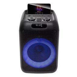 SOMOGYI ELECTRONIC 20cm akkus BT LED party boxă karaoke TWS 50W PAR200