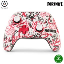 CONTROLLER PowerA, fara fir, pentru XBOX series X/ S, Fornite, XBGP0400-01 (timbru verde 1 leu)