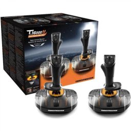 GAMEPAD si VOLAN Thrustmaster 2960815 Joystick T16000M Space SIM duo stick Hotas, PC 2960815 (timbru verde 0.8 lei)