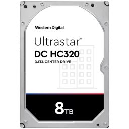 HDD Server WD Ultrastar DC HC320 8TB 512e SE, 3.5’’, 256MB, 7200 RPM, SAS, P3, SKU: 0B36400