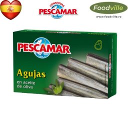 PESCAMAR Zargan de Atlantic mic (garfish) in ulei de masline 115 g
