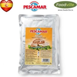PESCAMAR Plic ton bucati 1000 g
