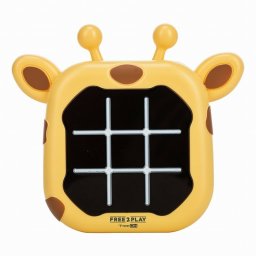 Joc electronic 2 in 1, free2play, x si 0, design girafa, 3 ani +