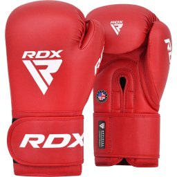 Mănuși Box Competiție Amatori RDX AS2 10oz 12oz - Rosu, 10oz