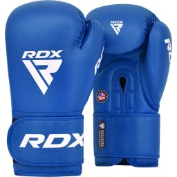 Mănuși Box Competiție Amatori RDX AS2 10oz 12oz - Albastru, 12oz