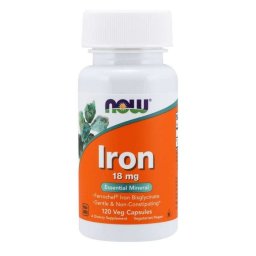 NOW Foods Fier 18 mg 120 caps.