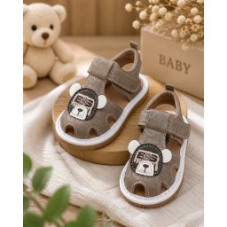Sandalute cu piuitoare - Happy Cute Bear