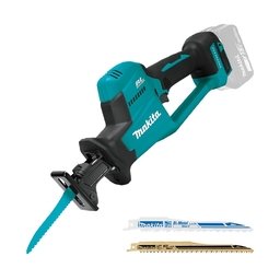 Makita - DJR189Z - Fierastrau sabie fara acumulatori si incarcator, Li-Ion, 18 V, - Ah, 22 mm, accesorii