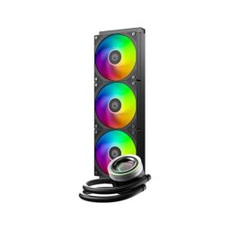 ID-Cooling CPU Water Cooler - FX360 INF (27.2ddB; max. 98.54 m3/h; 3x12cm, A-RGB, negru)